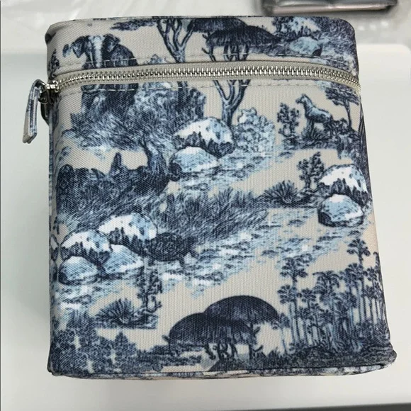 Christian Dior Beauty Around The World Mirrored Vanity Makeup Train Case NEW - Picture 3 of 11